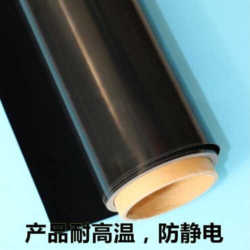 黑色高温特氟龙胶布 铁氟龙耐高温布 不带胶无粘性 PTFE黑色胶带