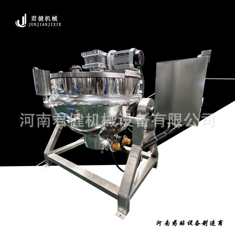 智能阿胶烊化器 阿胶糕搅拌夹层锅 驴皮熬胶熬膏机全自动