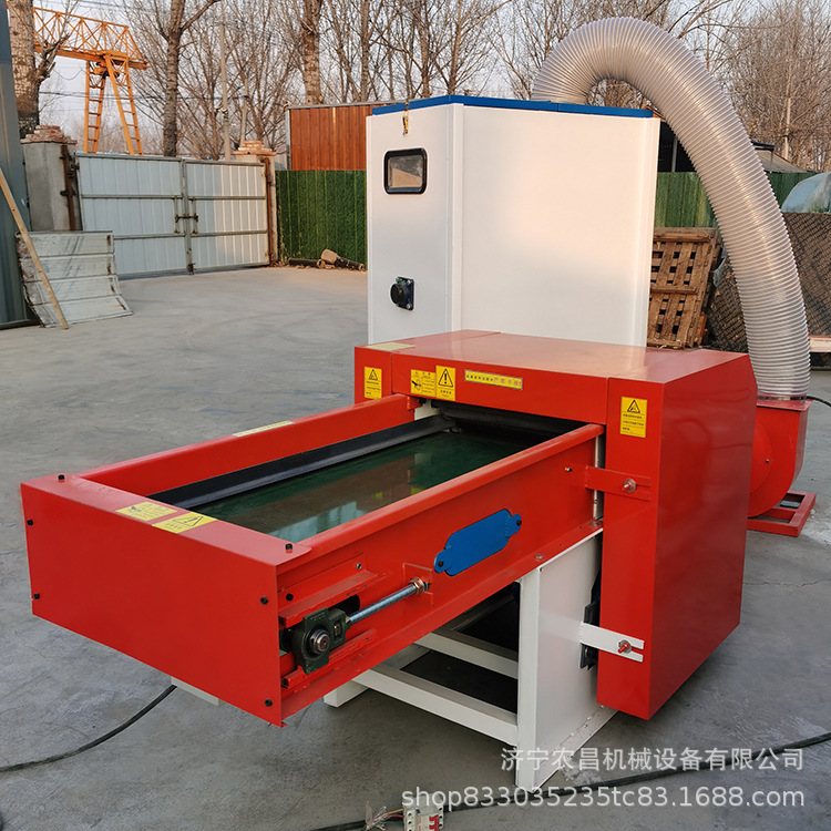 荞麦壳枕芯填充机 简易沙发抱枕充棉机 珍珠棉螺丝棉松棉机