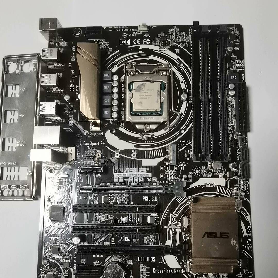 议价华硕。豪华大板，E3-PRO V5主板，实物适用