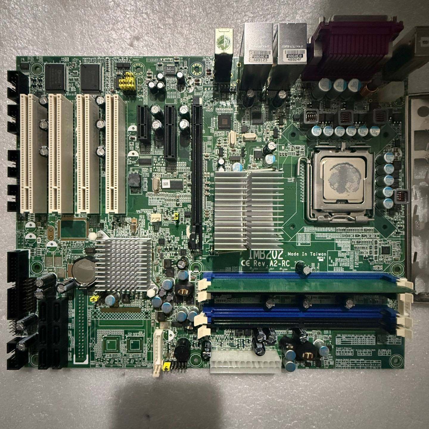 议价艾讯工控机主板IMB-202 REV.A5-RC REV.A适用