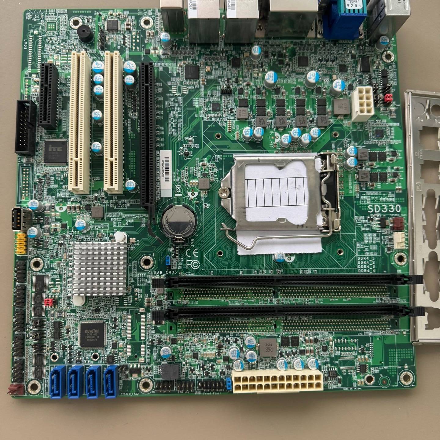 议价台湾DFI工控机主板SD330-H110C主板支持6适用