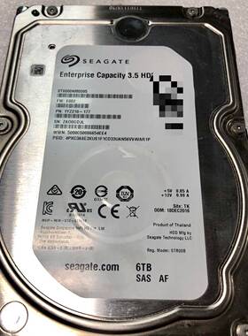 议价希捷 ST6000NM0095 SAS成色新 6T企业级硬适用