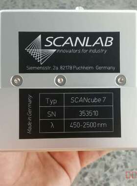 议价SCANLAB SCANcube 7 450-2500nm波适用