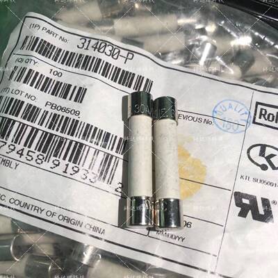 议价0314030.MXP 力特6*32陶瓷保险丝管 314适用