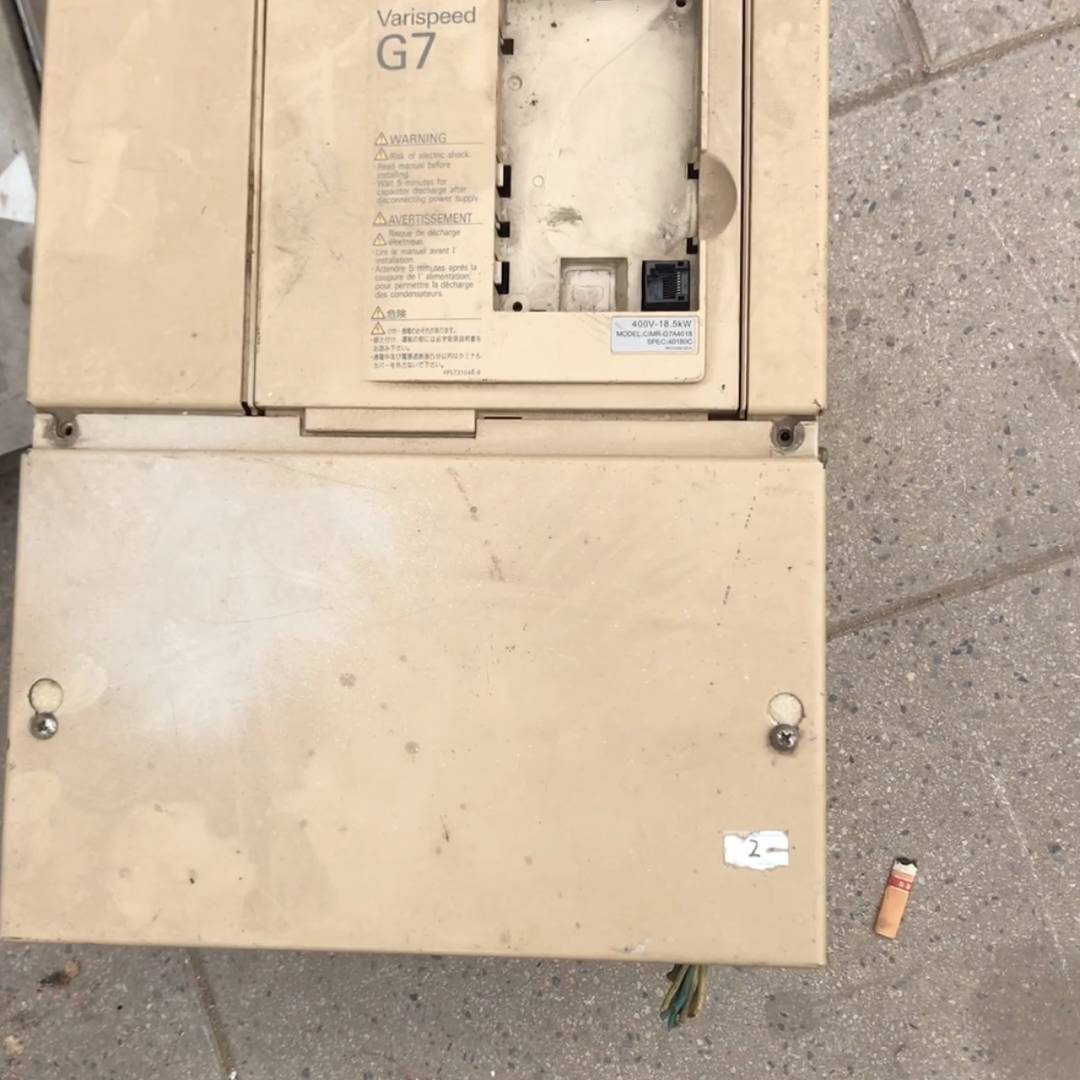 议价G7变频器CIMR-G7A4018电梯上面拆下来的适用