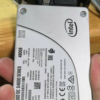 议价固态硬盘英特尔s4610 S4600 480g sat适用