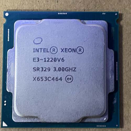 议价E3-1220V6cpuSR329主频3.0成色新，适用