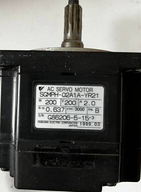议价SGMPH-02A1A-YR21伺服电机，质量包适用