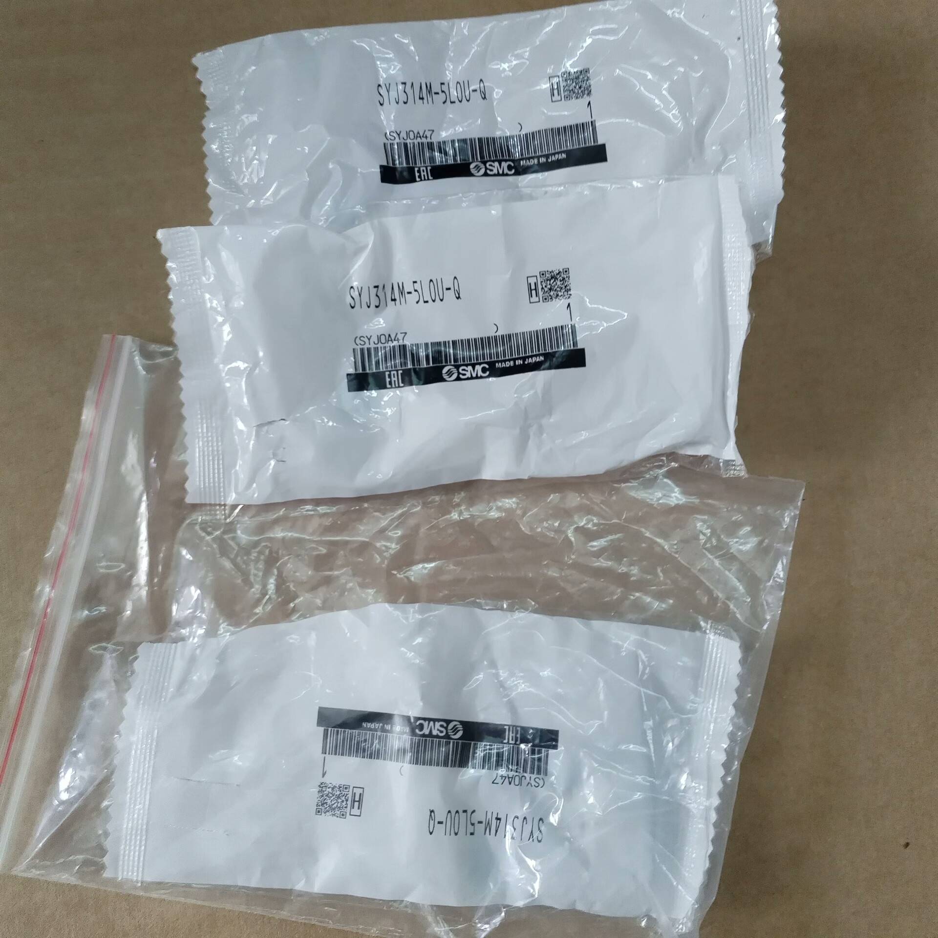 议价SMC电磁阀SYJ314M-5LOU-Q 数量3个 工程余适用