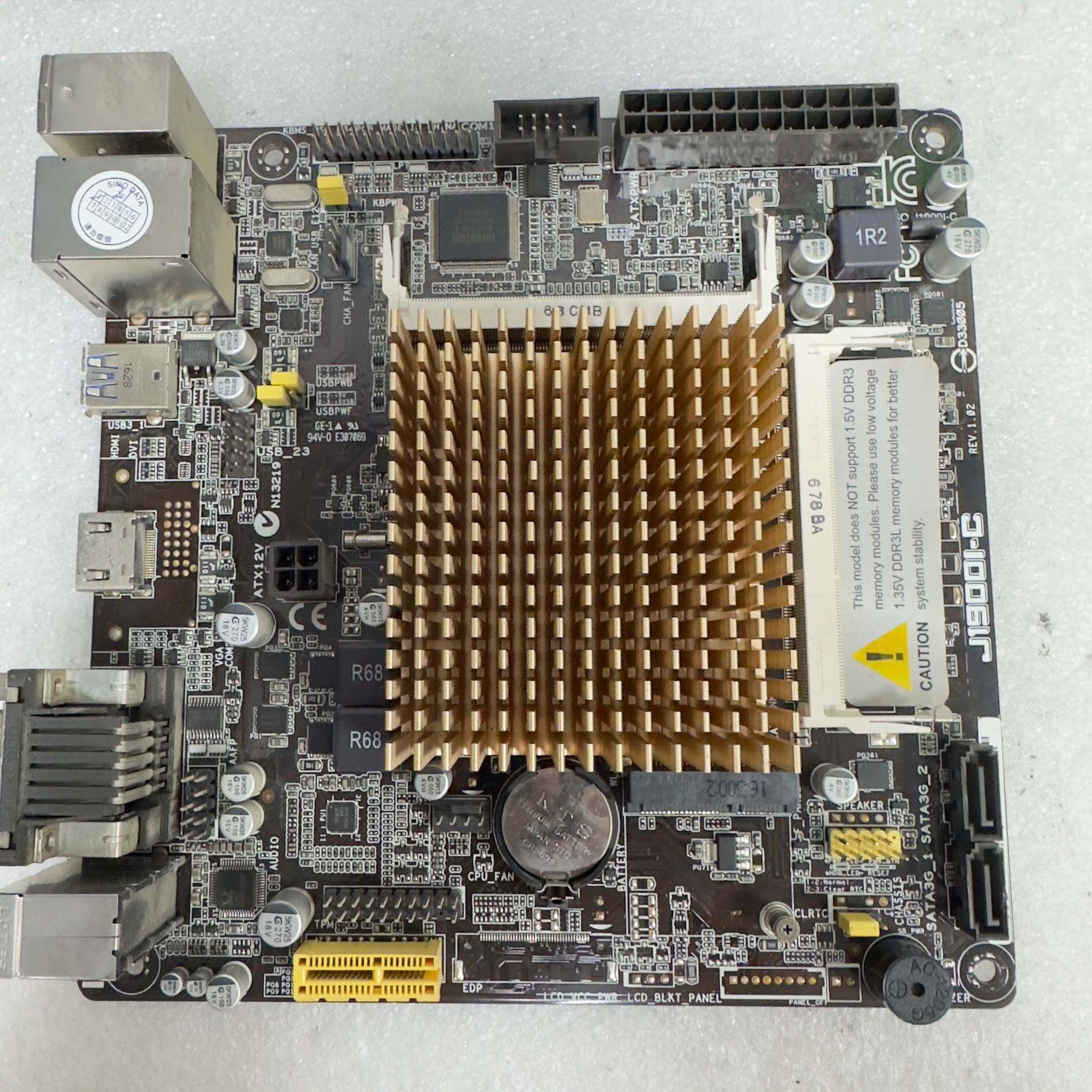 议价华硕 J1900I-C 主板 集成CPU 内存DDR3适用