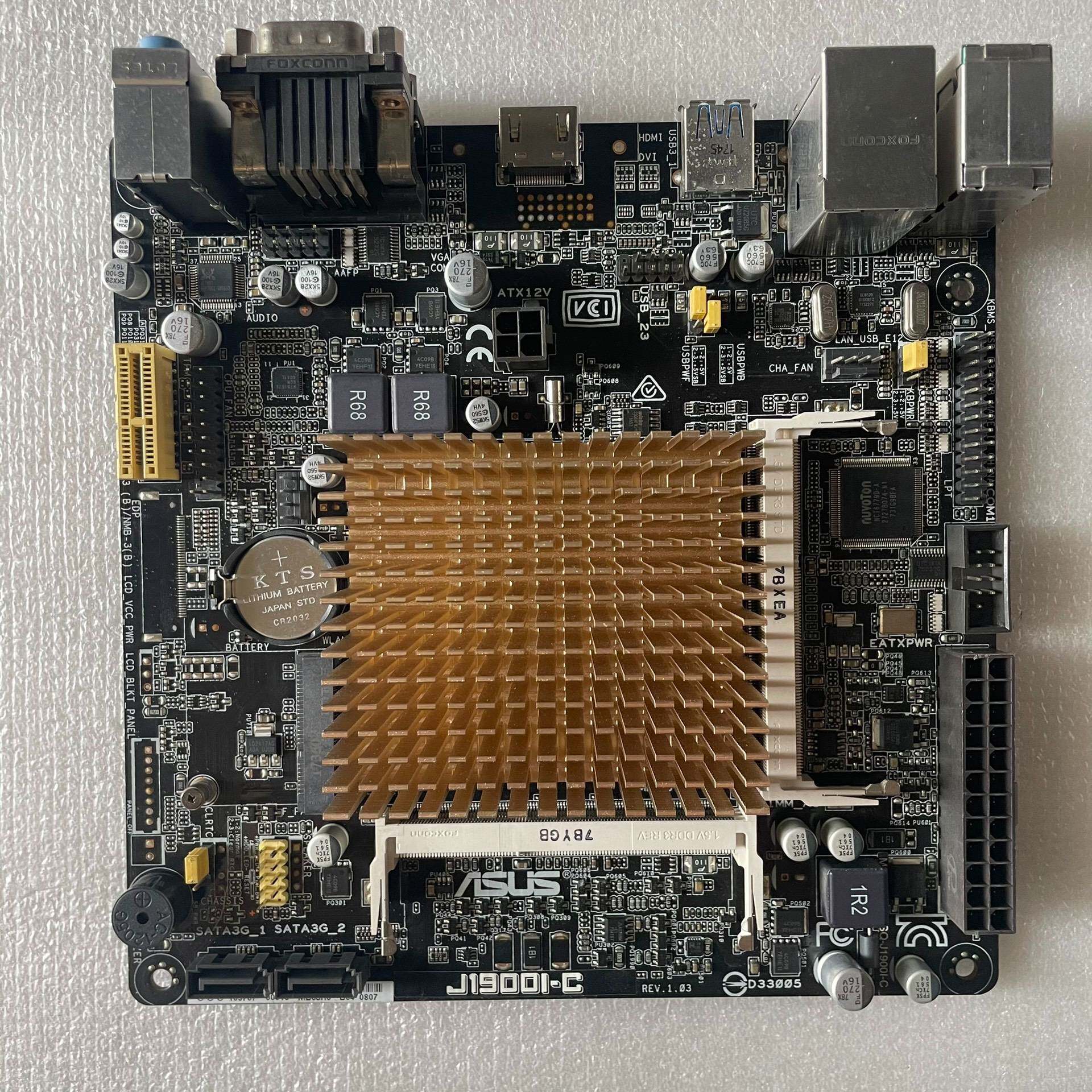 议价华硕 J1900I-C 主板 集成CPU 内存DDR3适用