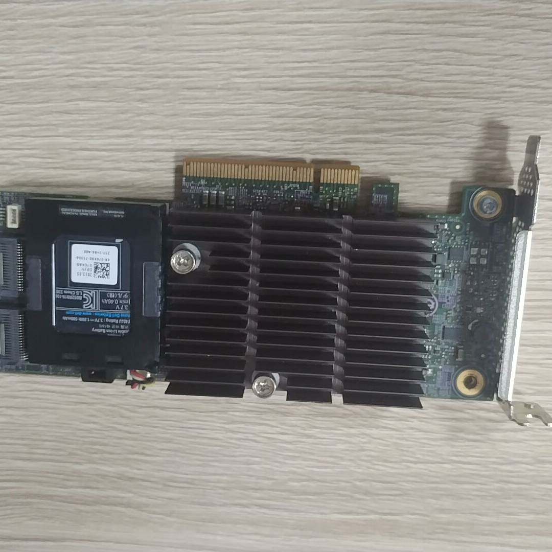 议价DELL H710P阵列卡 1G缓存 NHGT2 T620阵适用