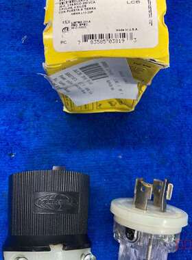 议价Hubbell HBL2421插座 配L15-20P插头 实适用