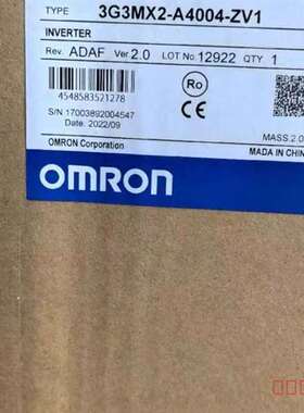 议价欧姆龙变频器3G3MX2-A4004-Z，3G3MX2-A4适用