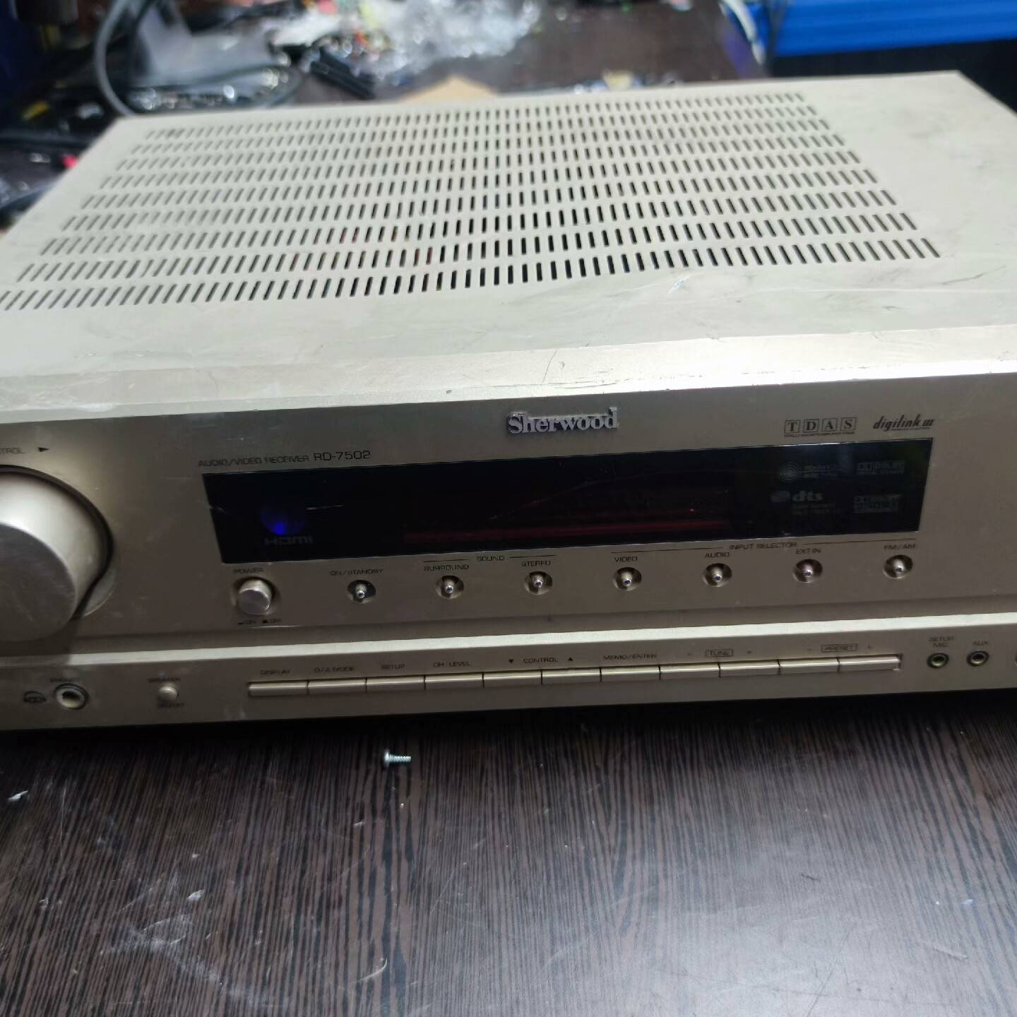 议价多声道AV功放 RD7502,如图实物拍照，7.适用