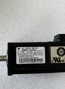 议价SGMAS-01A2A21伺服电机，成色好实物拍适用