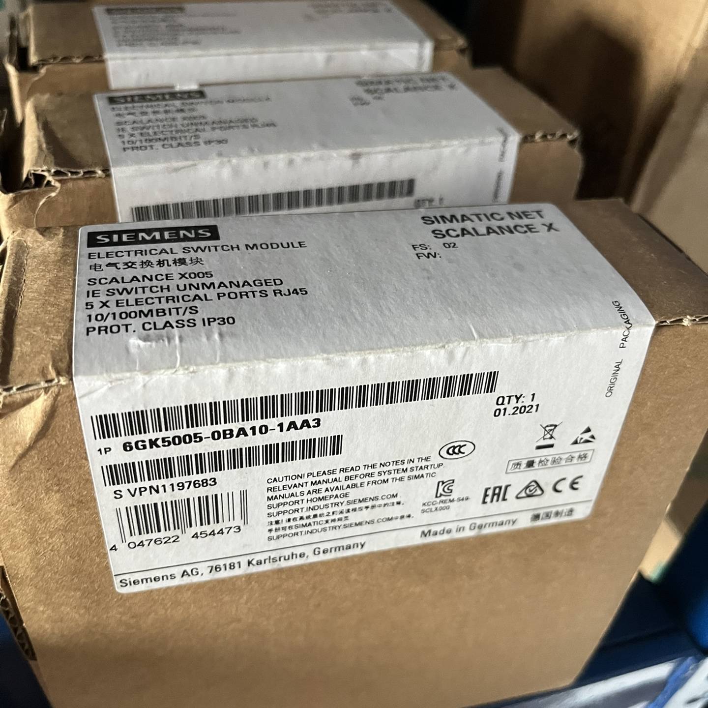 议价6GK5005-0BA10-1AA3XB0085口8口适用