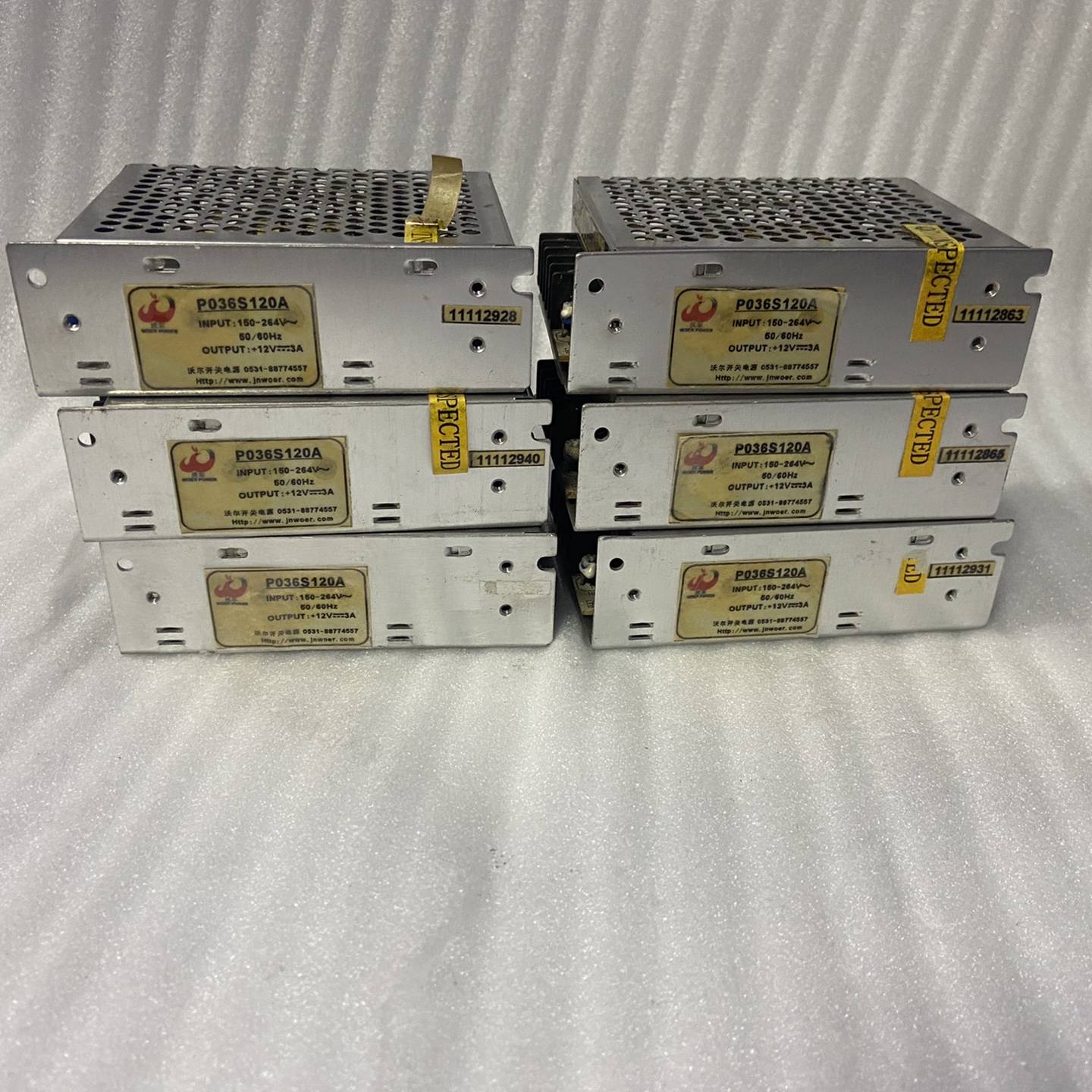 议价济南woer沃尔P036S120A开关电源12V/3A沃适用