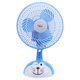 华予小型电风扇静音家用迷你摇头便携式 学生宿舍床办公室桌上 台式