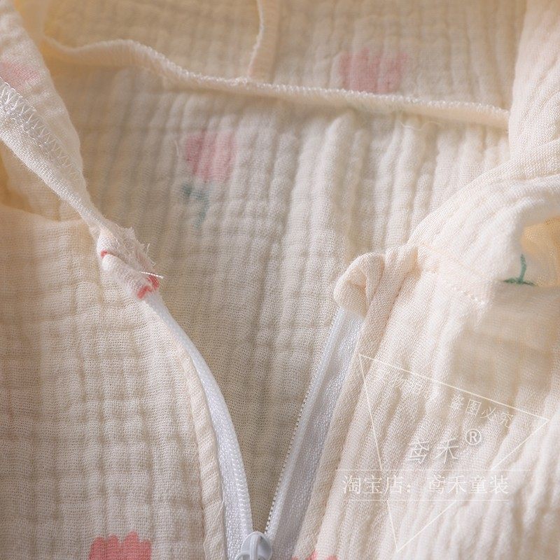 儿童夏季空调开衫外套婴儿女童薄款透气防晒衣纯棉薄纱布柔软轻薄,童装/婴儿装/亲子装,儿童皮肤衣/防晒衣,淘宝优惠券,粉丝福利购,淘宝优惠卷