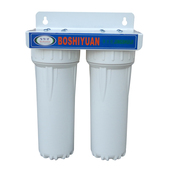 伯仕源2B双级净水器家用厨房自来水前置过滤器 2级前置净水过滤器