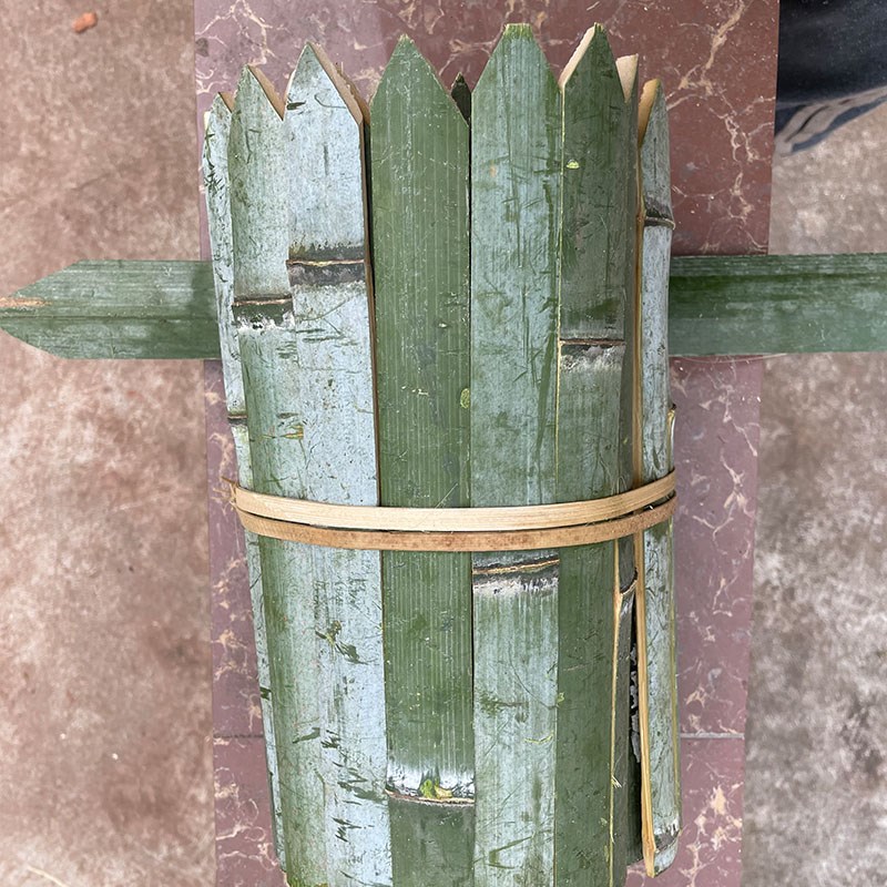 工程测绘竹签单头尖竹片桩工地放样放线竹片桩地插竹片桩测量竹桩