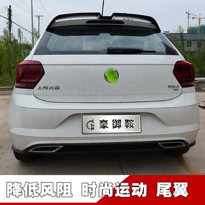 11-21款大众polo尾翼波罗菠萝尾翼新PoloPLUS奥丁格尾翼两厢车用