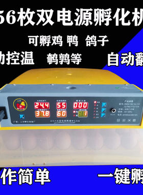 迷你电浮小型家用孵蛋器鸡鸭鹅卵化机小鸡孵化器双电孵化机暖箱卵
