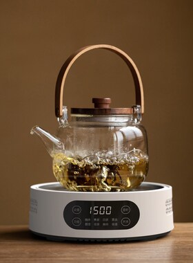 格帝亚多功能电陶炉1500W大功率煮茶炉家用小型静音保温煮茶器