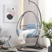 吊椅吊篮藤椅阳台成人鸟巢单双人吊床欧式 懒人秋千摇篮椅室内家用