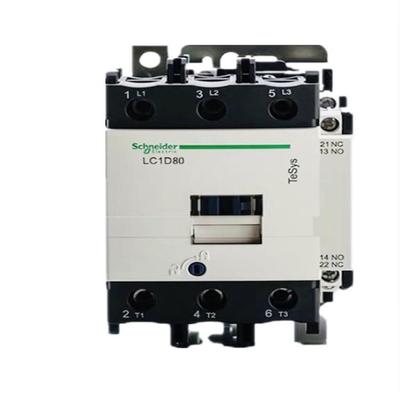 供应LC1D65AM7C65AAC220V自带1常开1常闭辅助原厂交流接触器