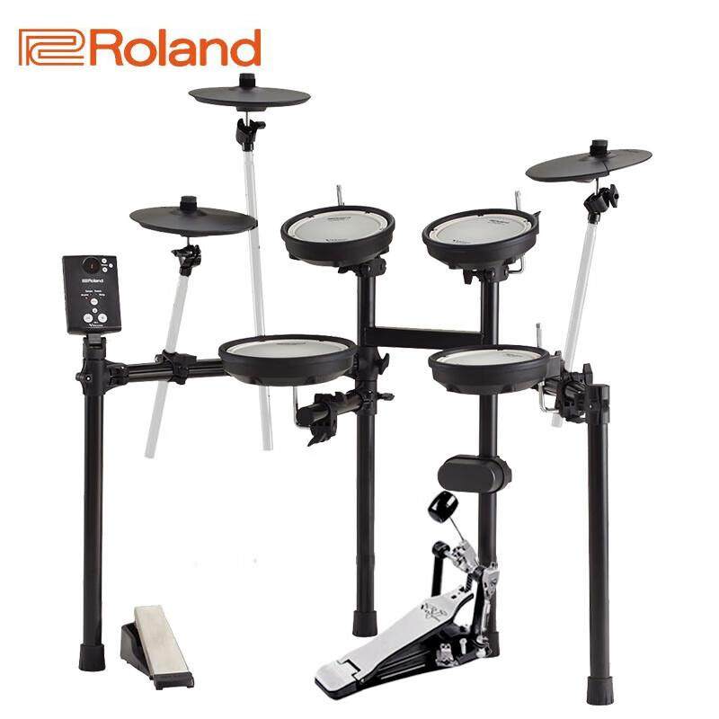 罗兰电子鼓TD-1DMK五鼓四镲成人儿童架子鼓电鼓便携爵士鼓套装+