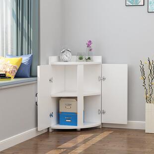 角几沙发小转角柜边柜客厅简易三角矮柜墙角多功能小型简约小尺寸