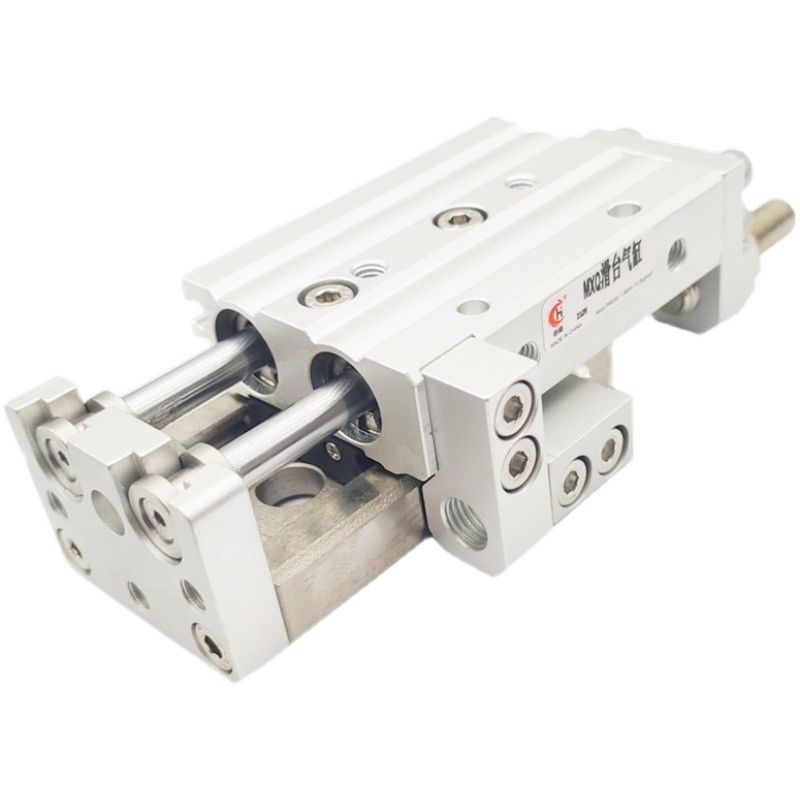 SMC型精密滑台气缸MXQ6/8/12/16/20/25L-10/20/30/40/50/75/AS/AT