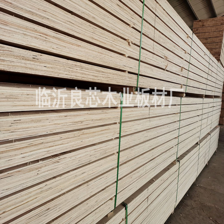 临沂LVL木方多层顺向胶合板包装箱木条LVL单板层积材杨木材质