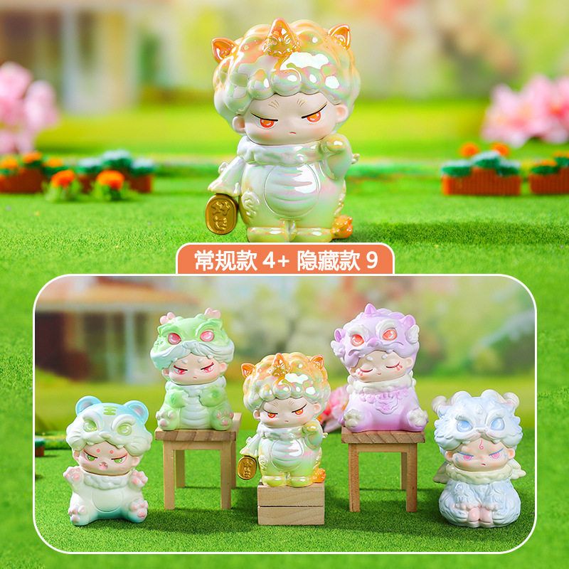 厂家直销盲盒手办摆件国潮神话