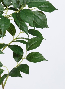 仿真绿植 立体幸福叶 假树叶单支室内家居装饰摆件插花花艺假植物