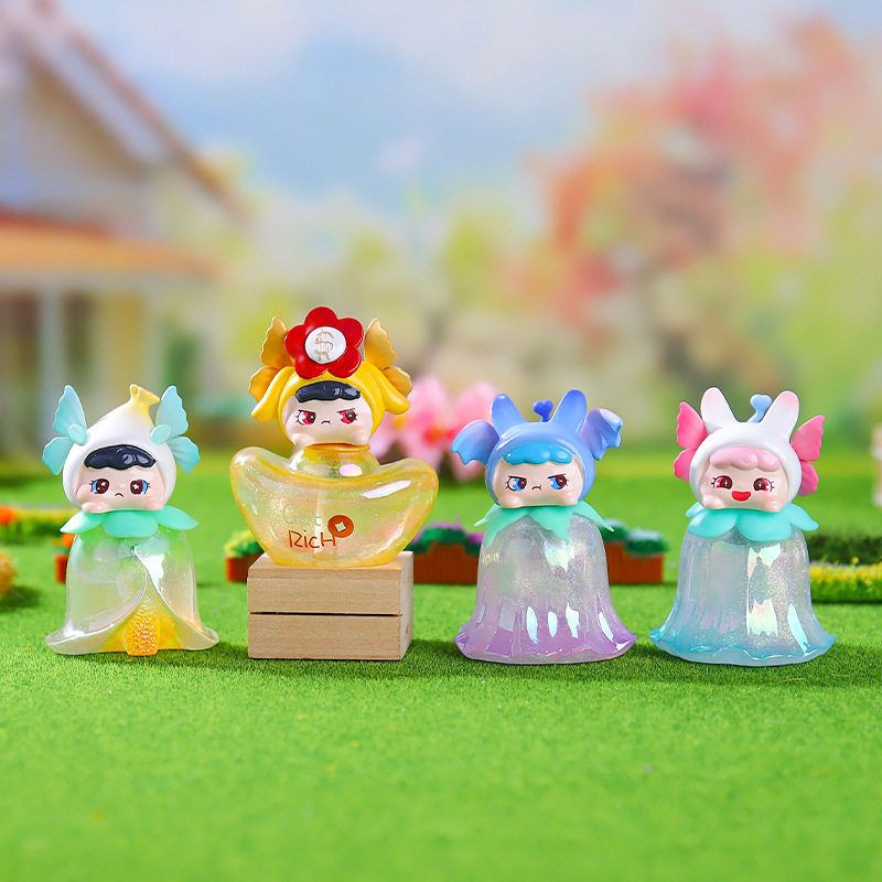 魔法萌趣潮玩盲盒灯摆件公仔创意