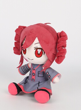 跨境重音テトkasane teto plush毛绒玩具棉花娃娃虚拟歌手公仔