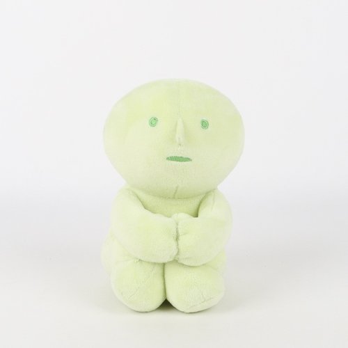 跨境新款角落君SMISKI Plush Keychain公仔毛绒玩具绿色挂件玩偶