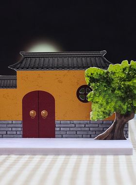 亚克力展示架娃娃架子手办盲盒收纳展示收纳盒手办公仔展示柜防尘