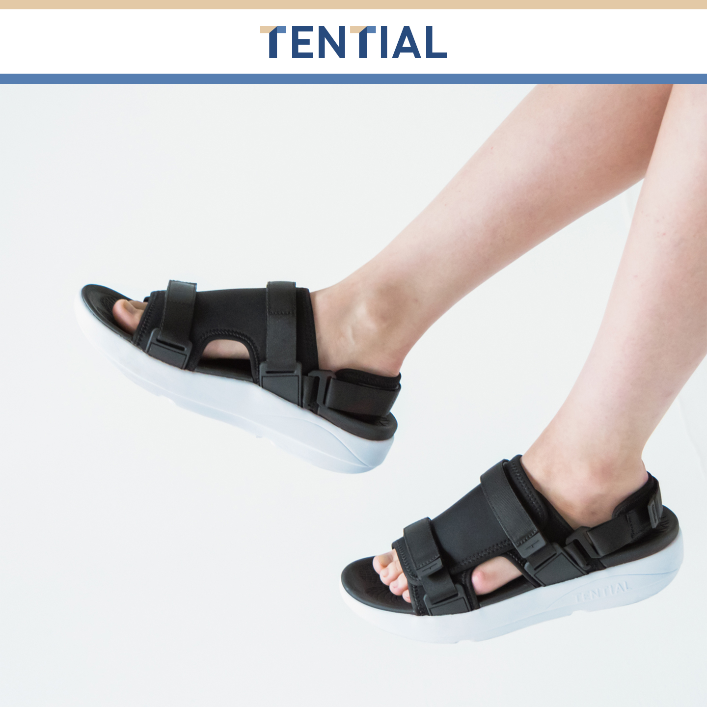 TENTIAL凉鞋男女运动外穿