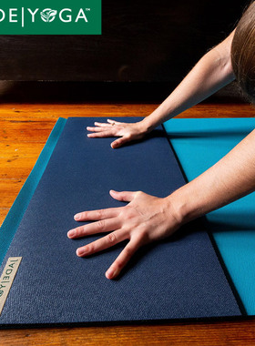 Jade Yoga Mini瑜伽垫辅助手肩头倒立高缓冲天然橡胶辅助垫
