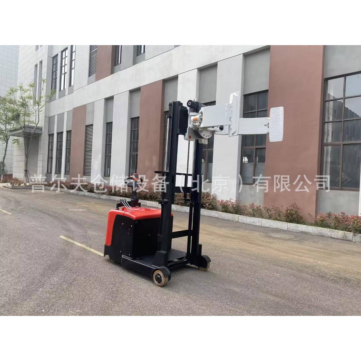 电动抱夹叉车油桶翻转倒料车圆筒装卸车纸筒堆高车布卷海绵纸抱机