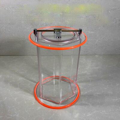 滚筒抛光机抛光桶KT2000-180玻璃桶KT6808-130有机玻璃桶滚桶配件