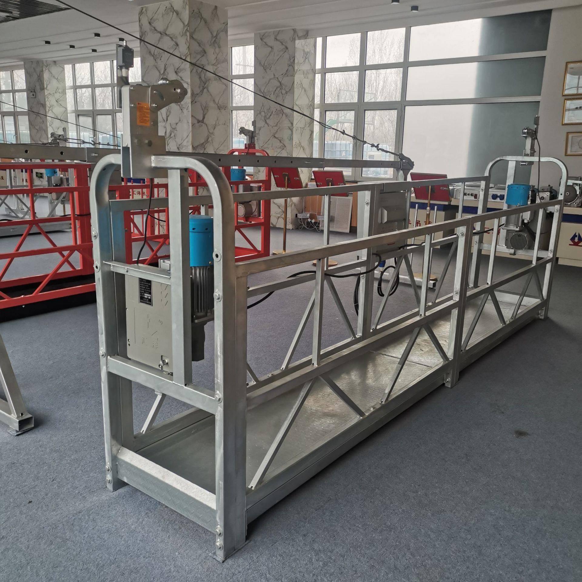 温州建筑外墙施工吊篮_热镀锌电动吊篮汇洋吊篮