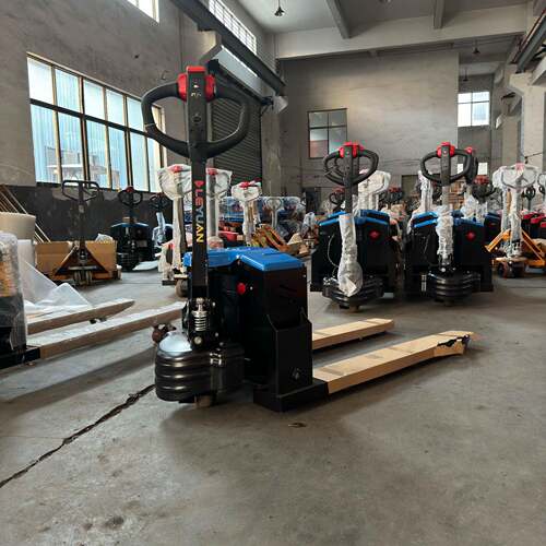 乐源工厂电动叉车全液压搬运车两吨三吨地牛托盘装卸升降车堆高车
