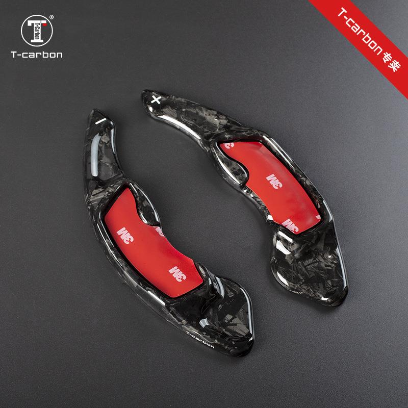 适用斯巴鲁XV森林人傲虎力狮翼豹BRZ方向盘换挡拔片锻造碳纤贴片