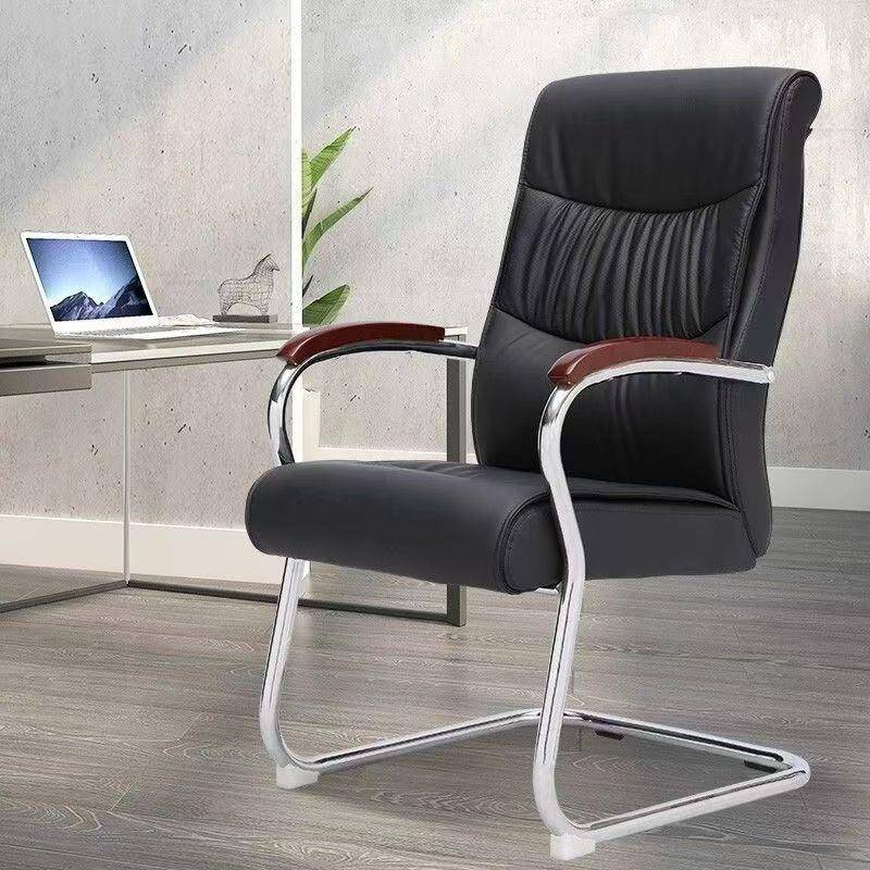 高档办公椅皮椅商务会议椅接待椅职员椅培训椅老板椅弓形椅